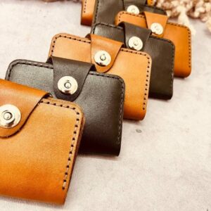 جاکارتی طرح ساده با چرم گاو